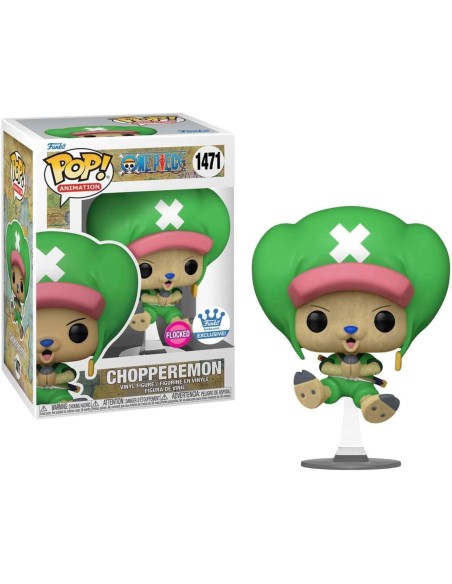 FUNKO POP ANIMATION ONE PIECE - Chopperemon FLOCKED (1471) EXC