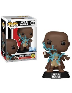 FUNKO POP STAR WARS Mace Windu (788) EXC GITD