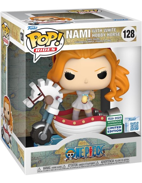 FUNKO POP ONE PIECE Nami with White Horse Hobby (128) (Wondrous Convention 2025) EXC