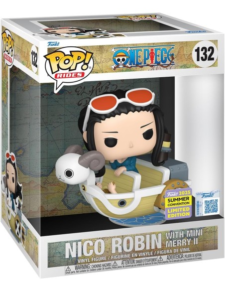 FUNKO POP ONE PIECE Nico Robin (132) (Summer convention 2025) EXC