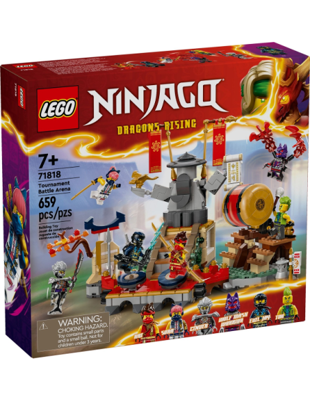 LEGO NINJAGO 71818 Arena de Batalla del Torneo