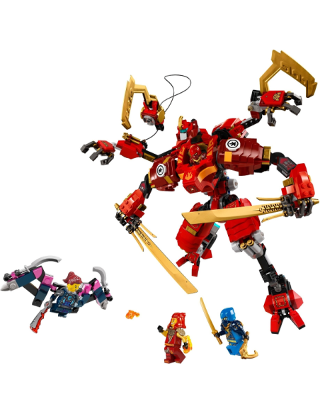 LEGO NINJAGO 71812 Meca Escalador Ninja de Kai