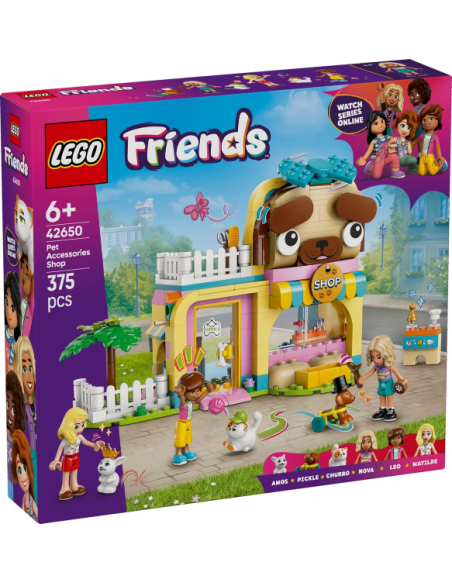 LEGO FRIENDS 42650 Tienda de Accesorios para Mascotas
