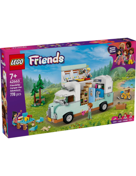 LEGO FRIENDS 42663 Aventura en la Caravana de la Amistad
