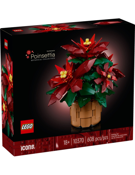 LEGO BOTANICALS 10370 Flor de Pascua