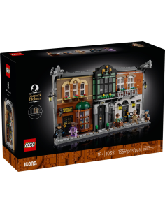 LEGO ICONS 10351 Rincón entre Libros: Sherlock Holmes