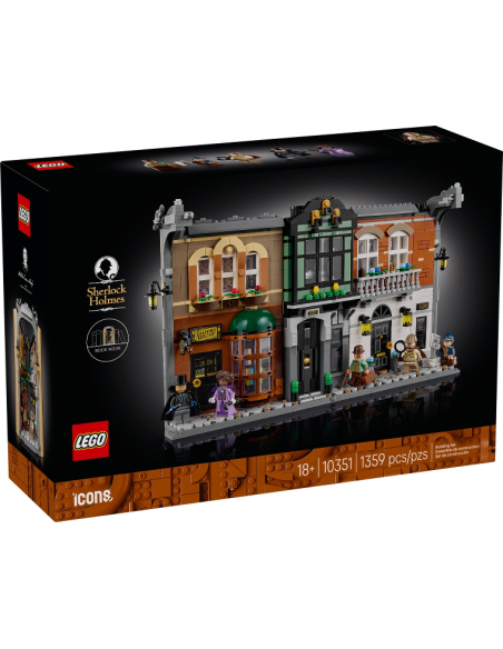 LEGO ICONS 10351 Rincón entre Libros: Sherlock Holmes