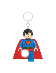 LEGO HEROES DC LLAVERO LINTERNA SUPERMAN 8 CM