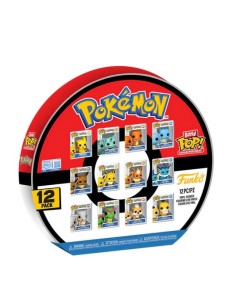 BITTY POP! Pokemon Display de 12 Figuras Vinyl Multipack 2,5 cm
