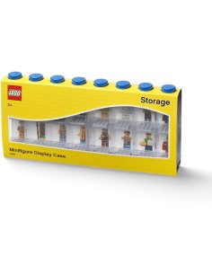 LEGO ALMACENAJE Expositor para 16 Minifiguras (azul)