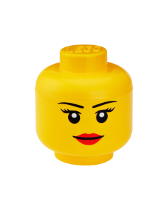 LEGO ALMACENAJE Cabeza de Almacenamiento (grande, niña) 2