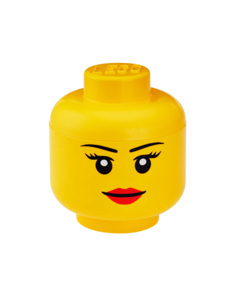 LEGO ALMACENAJE Cabeza de Almacenamiento (grande, niña)