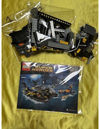 LEGO (SEGUNDA MANO) 76034 BATMAN II The Batboat Harbour Pursuit (Harbor) (2015)