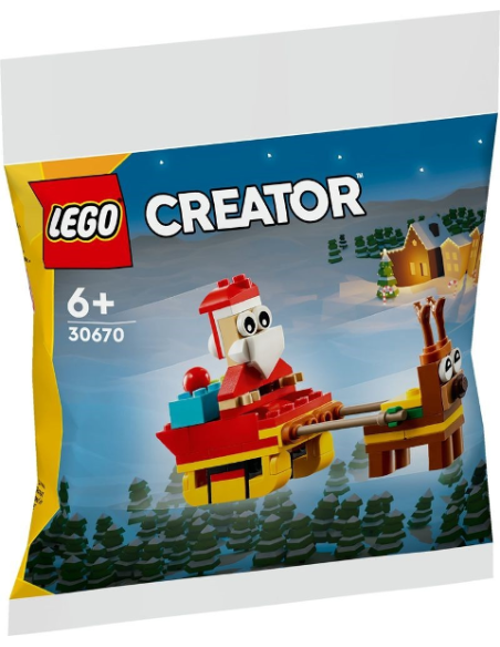 LEGO CREATOR 30670 Santa's Sleigh Ride polybag