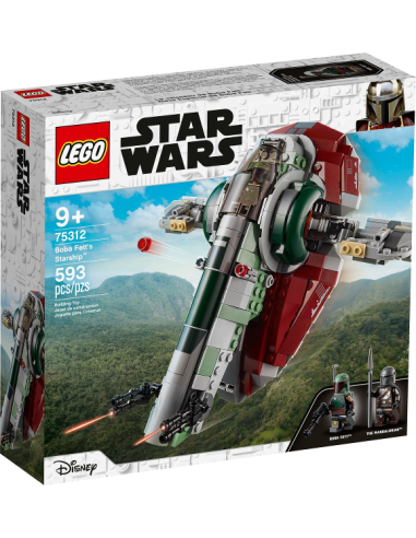 LEGO STAR WARS 75312 Nave Estelar de Boba Fett