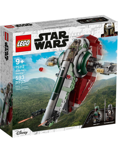 LEGO STAR WARS 75312 Nave Estelar de Boba Fett