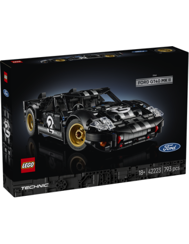 LEGO TECHNIC 42223 Coche de Carreras Ford GT40 MKII de 1966