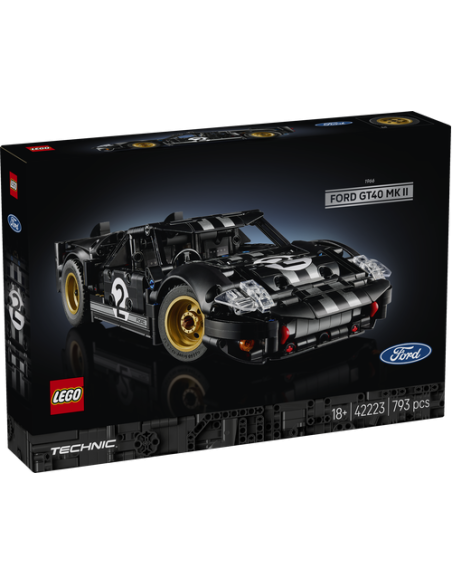 LEGO TECHNIC 42223 Coche de Carreras Ford GT40 MKII de 1966