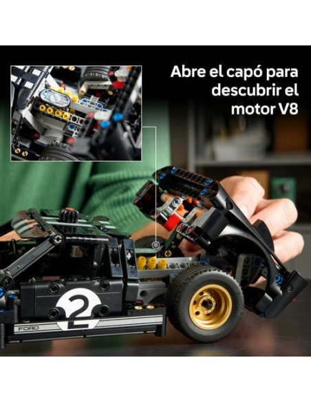 LEGO TECHNIC 42223 Coche de Carreras Ford GT40 MKII de 1966