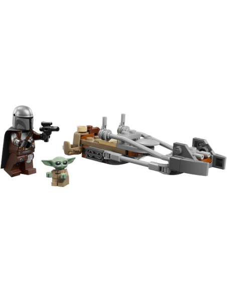 LEGO STAR WARS 75436 Moto Speeder del Mandaloriano y Grogu