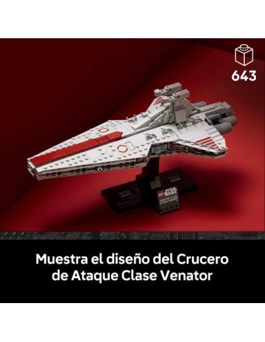 LEGO STAR WARS 75441 Crucero de Ataque Clase Venator