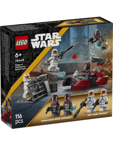 LEGO STAR WARS 75449 Pack de Combate: Asedio de Mandalore