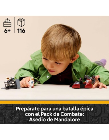 LEGO STAR WARS 75449 Pack de Combate: Asedio de Mandalore