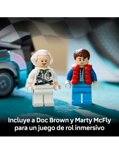 LEGO SPEED CHAMPIONS 77256 Máquina del Tiempo de Regreso al Futuro