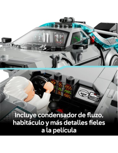 LEGO SPEED CHAMPIONS 77256 Máquina del Tiempo de Regreso al Futuro