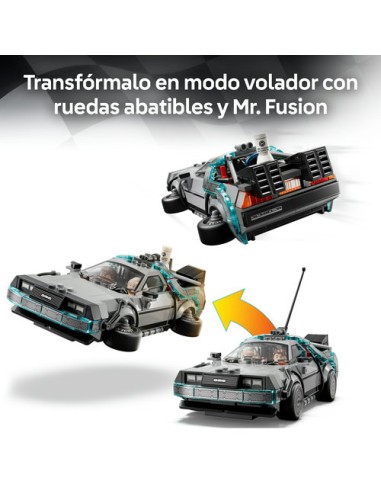 LEGO SPEED CHAMPIONS 77256 Máquina del Tiempo de Regreso al Futuro