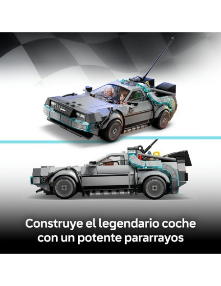 LEGO SPEED CHAMPIONS 77256 Máquina del Tiempo de Regreso al Futuro