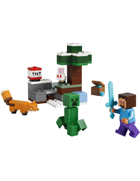 LEGO MINECRAFT 21583 La Aventura de Steve en la Taiga