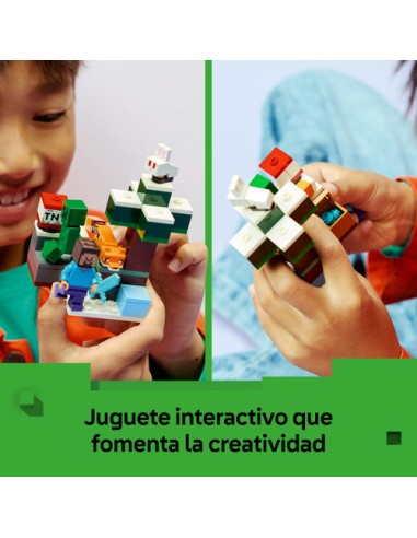 LEGO MINECRAFT 21583 La Aventura de Steve en la Taiga