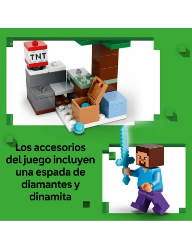 LEGO MINECRAFT 21583 La Aventura de Steve en la Taiga