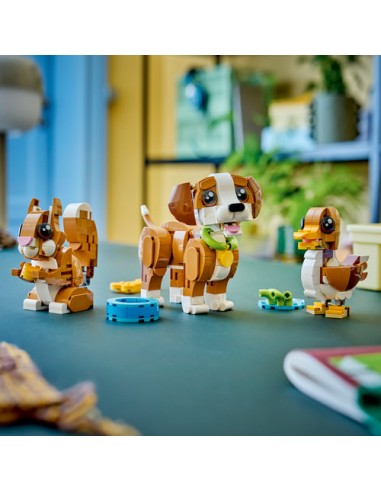 LEGO CREATOR 31382 Simpáticos Animales: Cachorro Juguetón