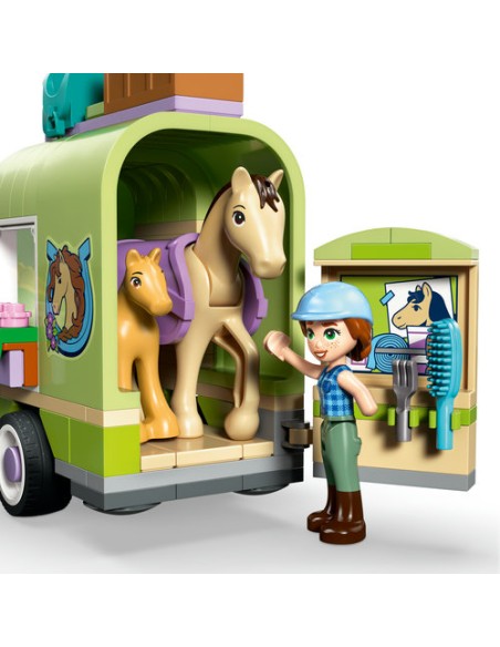 LEGO FRIENDS 42695 Remolque para Caballo y Potrillo