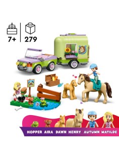 LEGO FRIENDS 42695 Remolque para Caballo y Potrillo 2