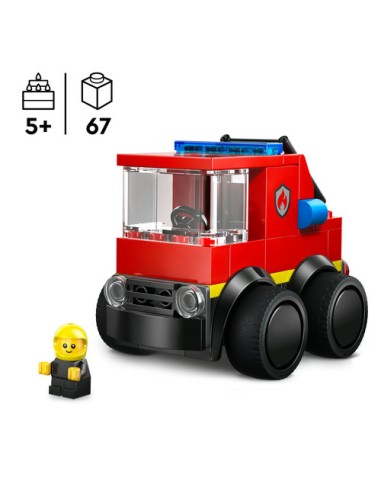 LEGO CITY 60482 Vehículos: Camión de Bomberos