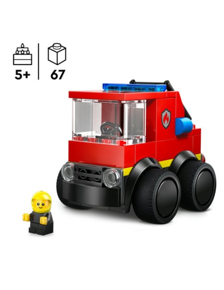 LEGO CITY 60482 Vehículos: Camión de Bomberos