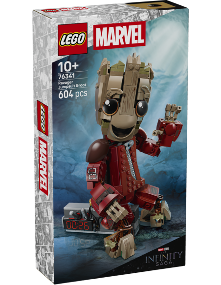LEGO MARVEL 76341 Groot con Traje de Saqueador