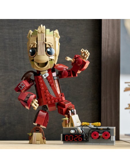 LEGO MARVEL 76341 Groot con Traje de Saqueador