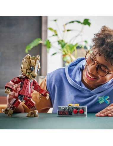 LEGO MARVEL 76341 Groot con Traje de Saqueador