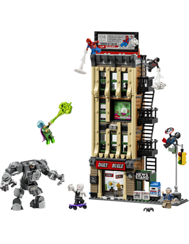 LEGO MARVEL 76342 Spider-Man vs. Mysterio: El Daily Bugle