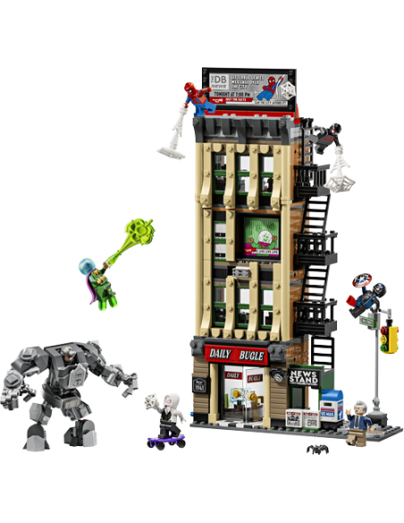 LEGO MARVEL 76342 Spider-Man vs. Mysterio: El Daily Bugle