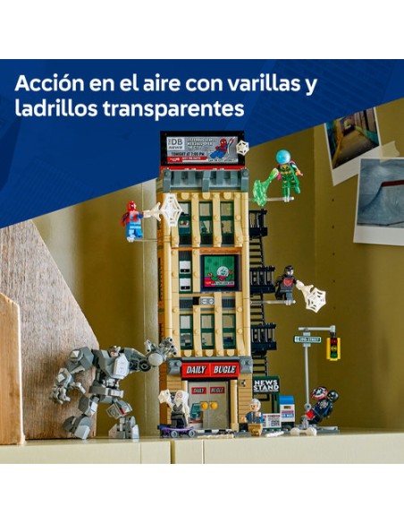 LEGO MARVEL 76342 Spider-Man vs. Mysterio: El Daily Bugle