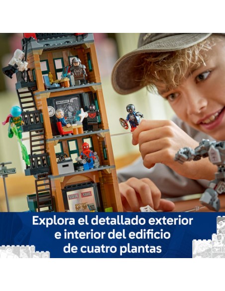 LEGO MARVEL 76342 Spider-Man vs. Mysterio: El Daily Bugle