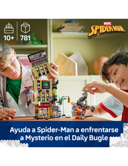 LEGO MARVEL 76342 Spider-Man vs. Mysterio: El Daily Bugle