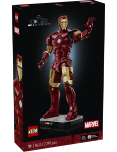 LEGO MARVEL 76344 Iron Man Mark 3: Edición para Coleccionistas