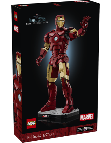 LEGO MARVEL 76344 Iron Man Mark 3: Edición para Coleccionistas