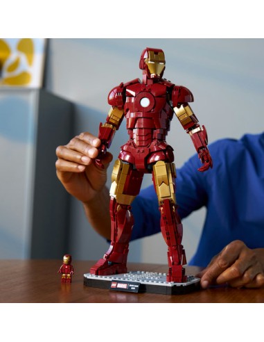 LEGO MARVEL 76344 Iron Man Mark 3: Edición para Coleccionistas